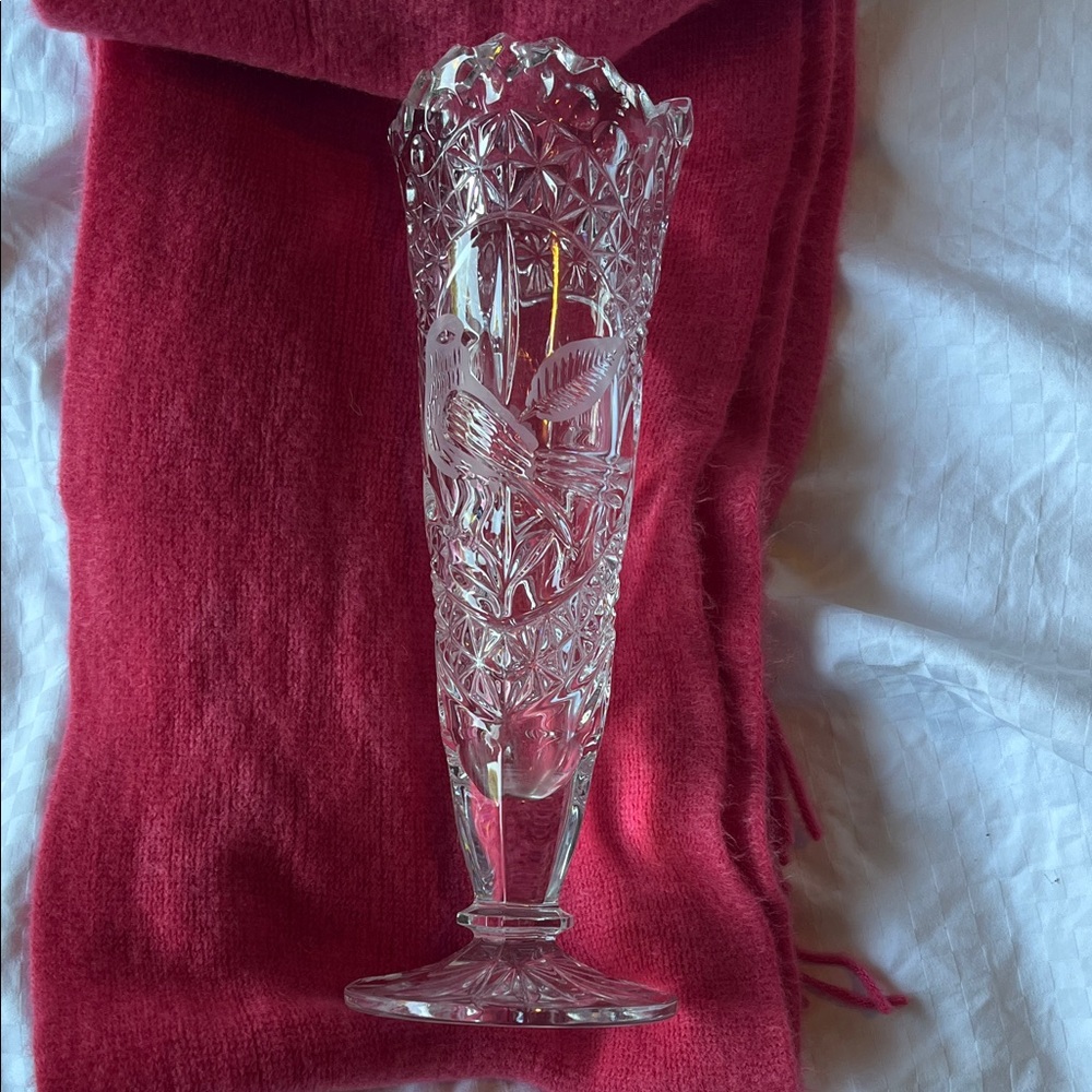Elegant Crystal Vase